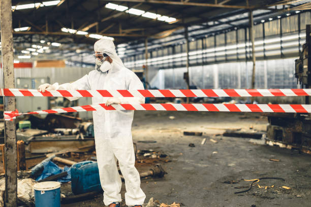 Professional Trauma Scene Cleanup technician working in Chatsworth, GA